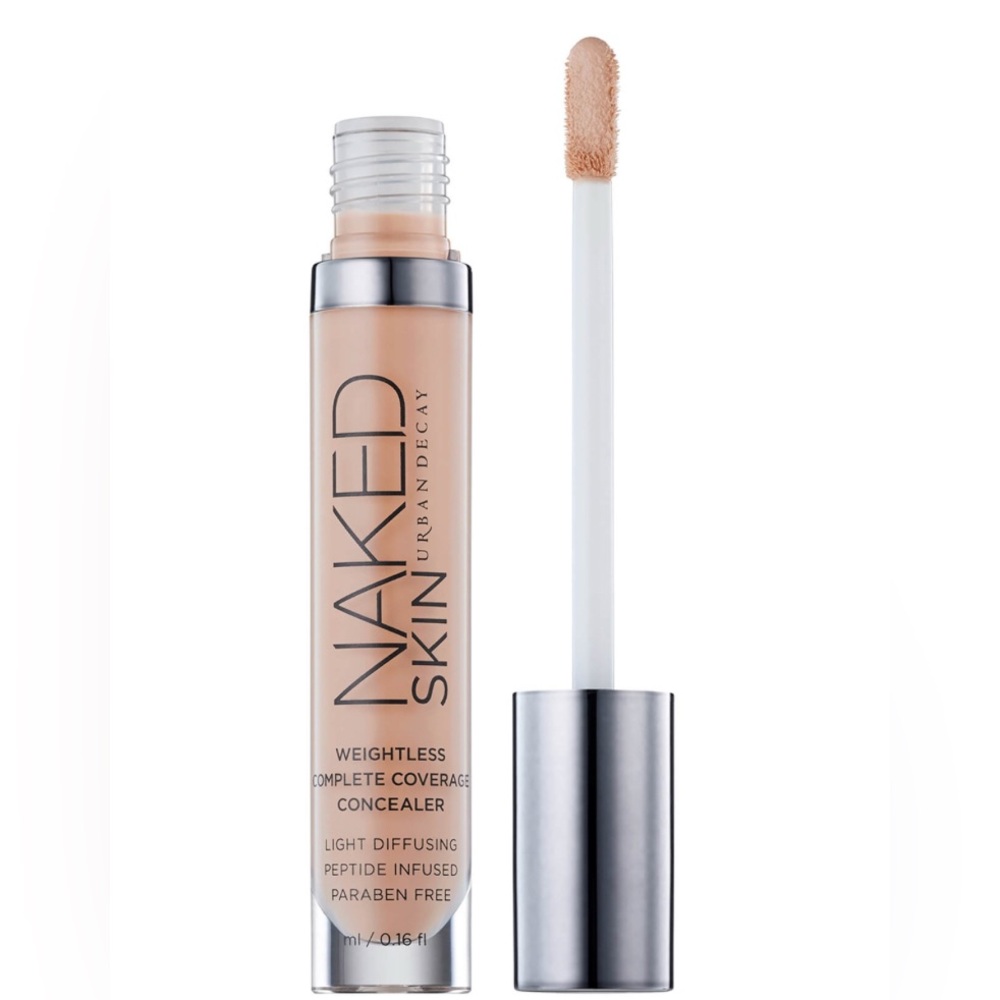 NIB Urban Decay Naked Skin Weightless Complete Coverage Concealer -light neutral